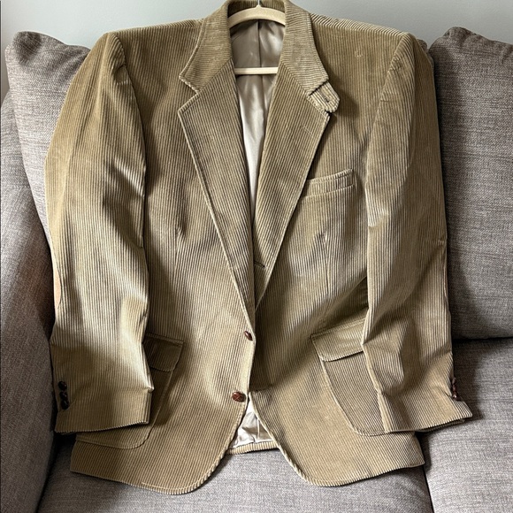 Orvis Tan Corduroy Sport Coat